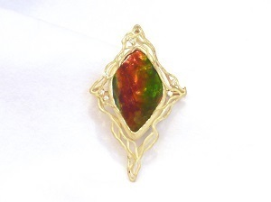 K18･アンモライト･ダイヤモンド