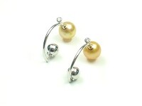 付け替え可能なパールピアス★