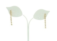 華やかなダイヤモンドピアス♪