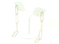 チェーンのような直結ピアス入荷しました☆彡