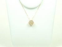 ダイヤぎっしりのプチペンダントネックレス入荷しました☆彡